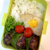 ピーマンの肉詰め弁当|yukikouさん