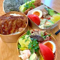 家族お弁当🍱(・8・)♡︎❤️|ふみぃさん