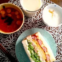 朝ごはん🌄！| まめころさん