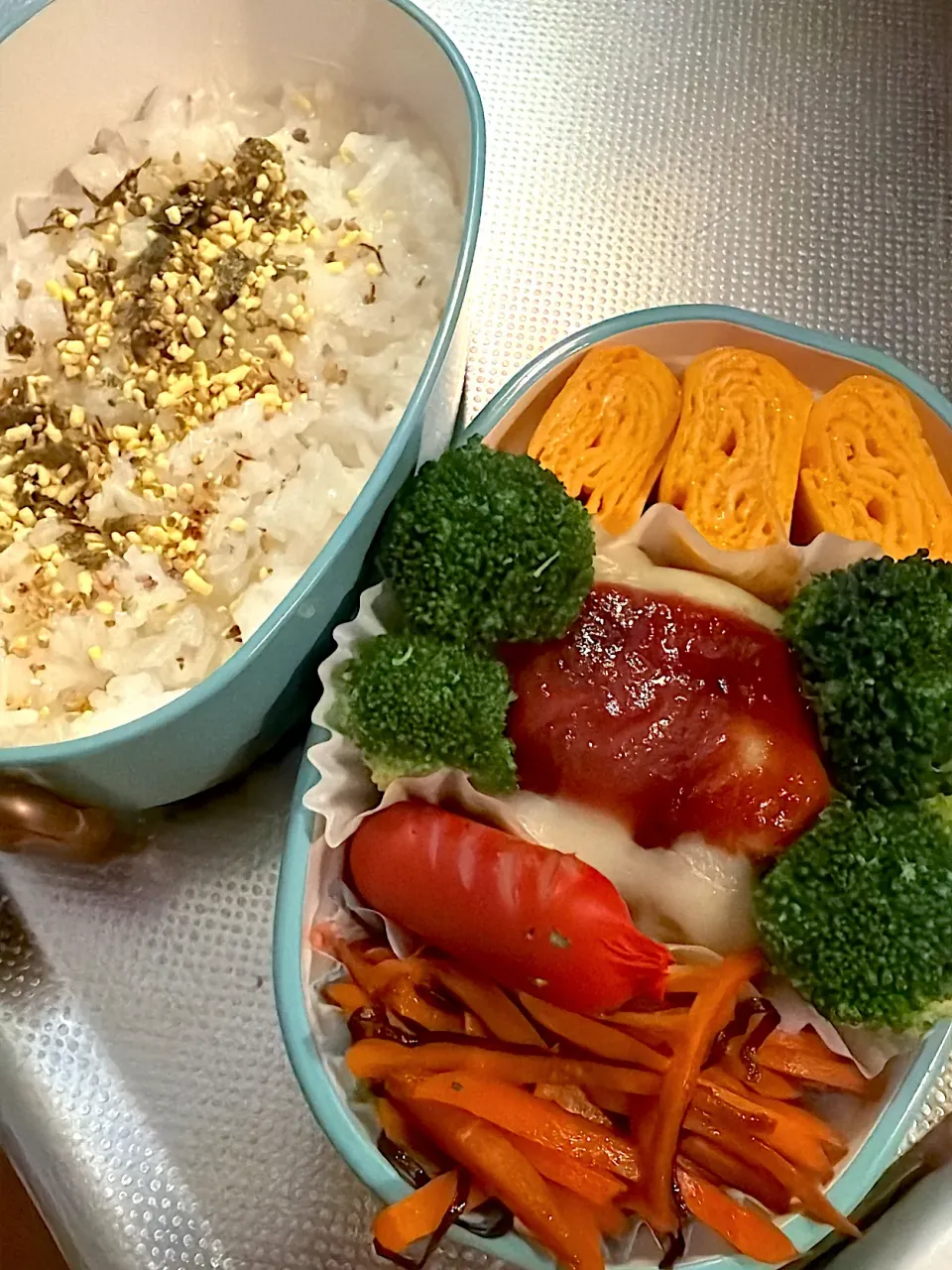 チーズハンバーグ弁当|ぽんさん