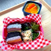 ポーたまおにぎり弁当|ふうりんさん