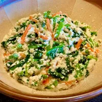 摺鉢にゴマたっぷり入れて                                         「ほうれん草白和え」|mottoさん
