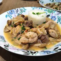 チキンフリカッセ|古尾谷りかこさん