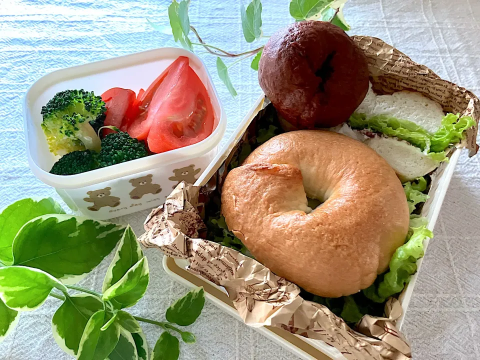 ＊0020.ベーグルサンド🥯娘ちゃんの高校生弁当🍱＊|＊抹茶＊さん