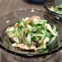 蒸し鶏ときゅうり みょうがの和え物| 古尾谷りかこさん