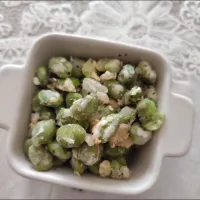 冷凍茶豆で、おつまみ風のおやつ|m.rafuさん