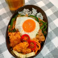 ピーマン豚肉炒め弁当| ルルさん