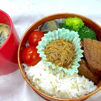 手作りなめ茸弁当|ゆっきーさん