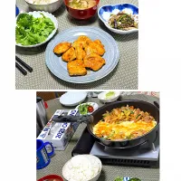 晩ごはん⚽️|あっつさん