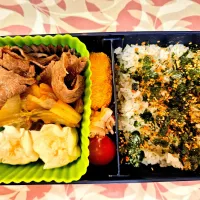 すき焼き❤️旦那さんお弁当❤️|かおるcitronさん