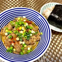 牛皿＋🍙|ちゃっぴ〜さん
