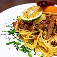 鯖のペペロンチーノ🇮🇹