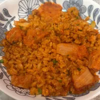 冷凍のキムチチャーハン😋|すかラインさん