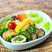 ネギ豚巻き弁当(娘)☆5月7日|kaoriさん