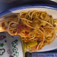 ミートパスタにYummyビーム|sakura.anninさん