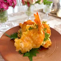エビのシソ天