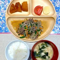 プルコギとカボチャの煮付け|おしゃべり献立さん