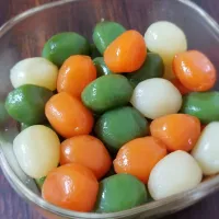 カラフル玉こんにゃくの白だし煮|ぱんだのままんさん