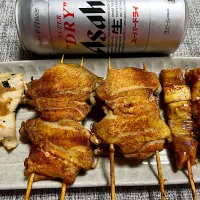 家飲み〜焼き鳥|須佐浩幸さん