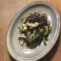 黒胡麻甘酒と醤の棒棒鶏|sonokoさん