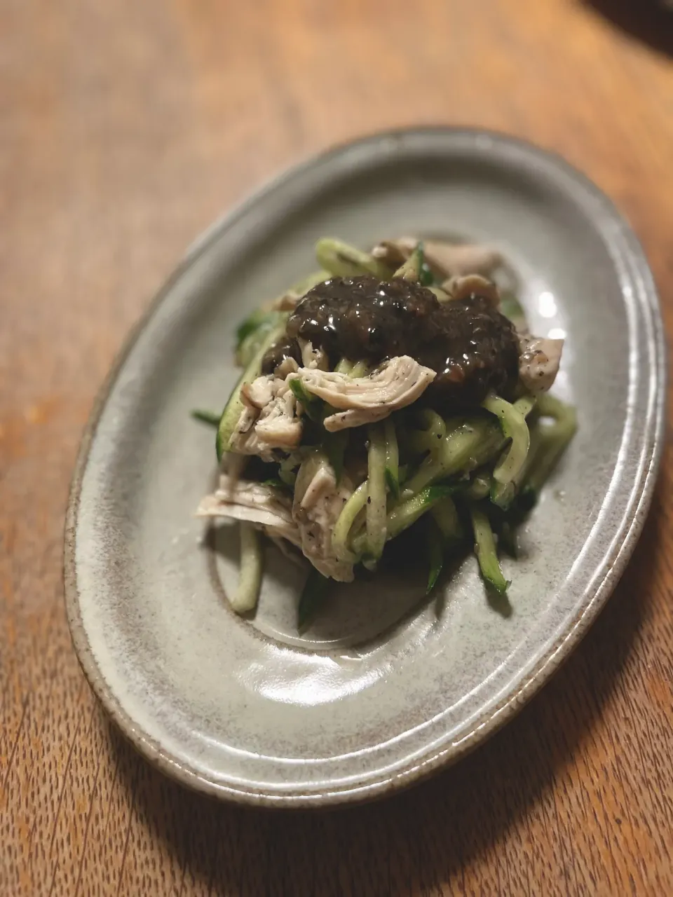 黒胡麻甘酒と醤の棒棒鶏|sonokoさん