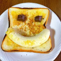 バナナトースト|にゃふてんさん