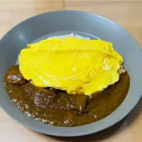 納豆チーズオムカレー|mtsu_sh_tmさん