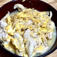 ☆鶏皮で親子丼|まぁたんさん