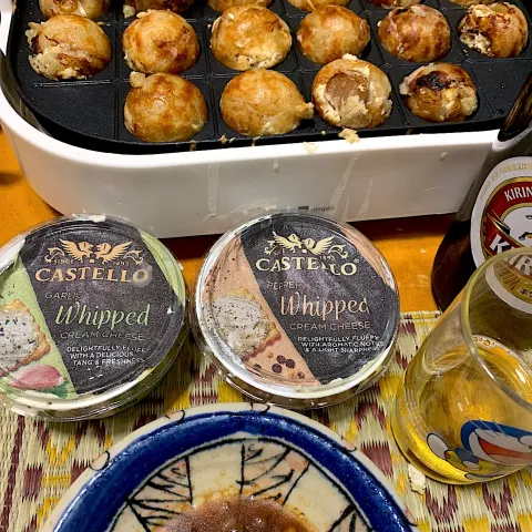 「キャステロ ホイップクリームチーズ ペッパー」を使ってみたSnapdishの料理・レシピ写真:チーズ焼き