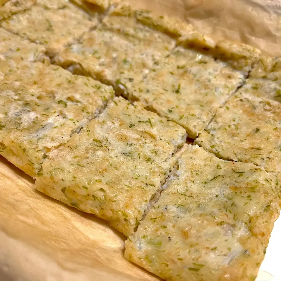 しらすと豆腐のおやき|茶茶茶さん