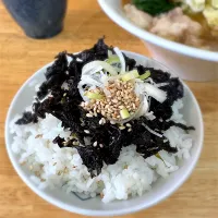 海苔佃煮風ご飯@中華そば You Lee|morimi32さん