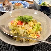 カニかまレタス炒飯🥄|Saori.Sさん