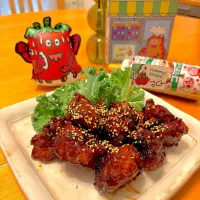 Yummy!でヤンニョムチキン🇰🇷