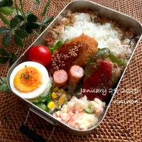 高2息子のお弁当🍱|りるのんさん
