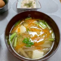 大根おろしの絞り汁入りお味噌汁|morimi32さん