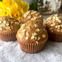 オートミールマフィン　Oatmeal Muffins