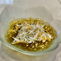 古尾谷りかこさんの料理 しらすもずく