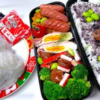今日のお弁当🍙🍱です|パンダ🐼🐼パンダさん