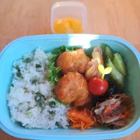 高1弁当 唐揚げ| yyyu_uiiiさん
