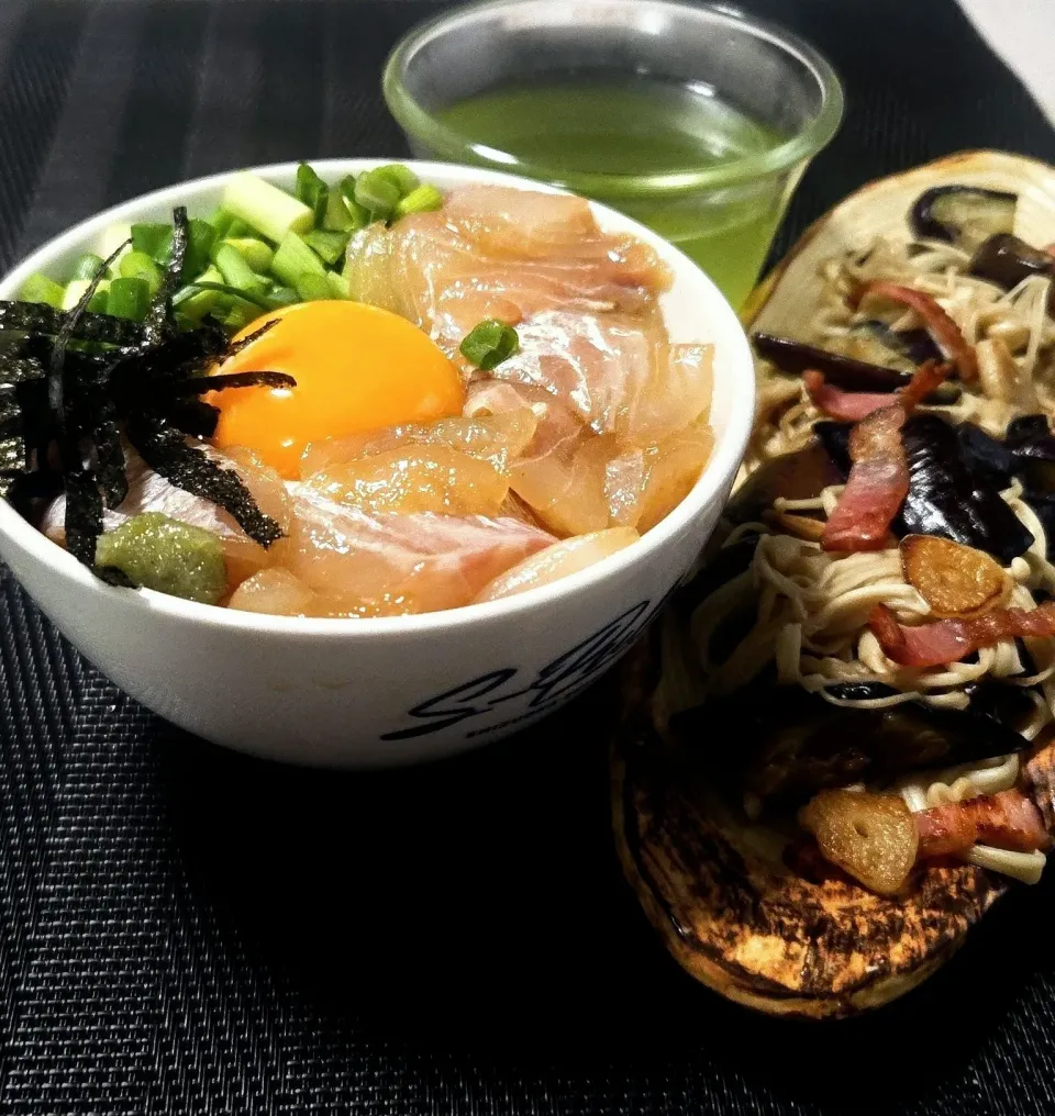 宇和島風 鯛めし
えのきと茄子のペペロンチーノ|マギーさん