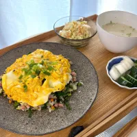 キトピロ炒飯オムセット|pontalさん