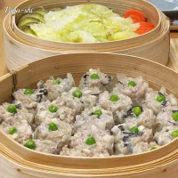 焼売と野菜蒸し|パパ氏さん