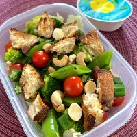 パンサラダのお弁当🍱🥗|mokoさん