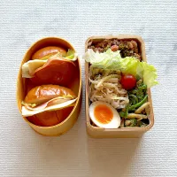 今日のオット弁当と、高３ムスメ弁当。|chi.aさん