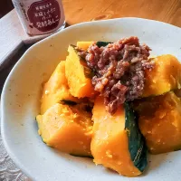 スパイス香るかぼちゃと発酵あんこのいとこ煮風