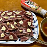 鰹のタタキ❗️╰(*´︶`*)╯♡✨