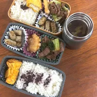 2025.5.8 高3息子.旦那弁当|こうれい母さん