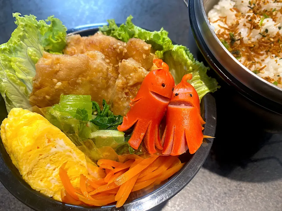 鶏むね肉のマヨポン弁当|Sugarさん