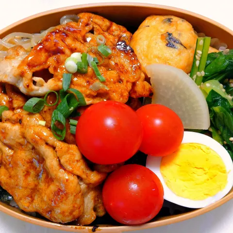 「白身魚揚げ」を使ってみたSnapdishの料理・レシピ写真:5/8のお弁当🍱
海苔弁当