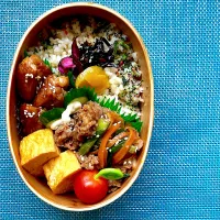 プルコギと鶏テリ弁当👩‍🍳🍱5/8|青空の梅干しさん